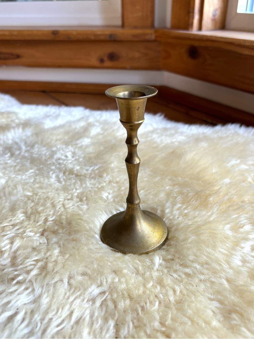 Vintage Brass Candlestick